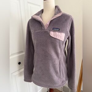 Patagonia Lavender ReTool Fleece Pullover MEDIUM